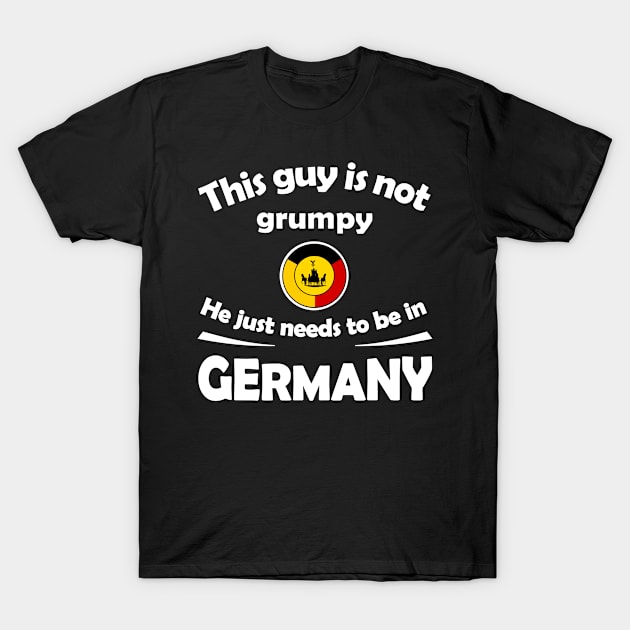 Germany T-Shirt by Karpatenwilli